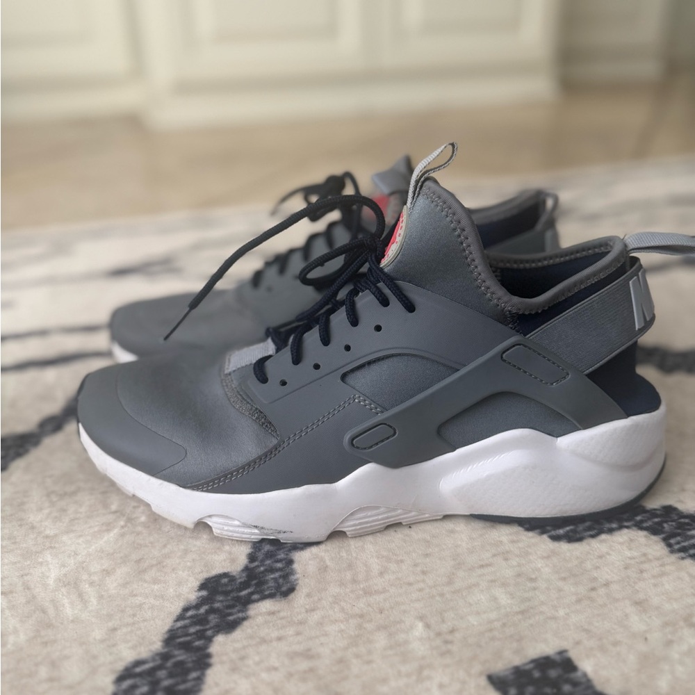 Nike Mens Air Huarache Run 819685-013 Gray Obsidian Sneakers Men’s Size 9.5
